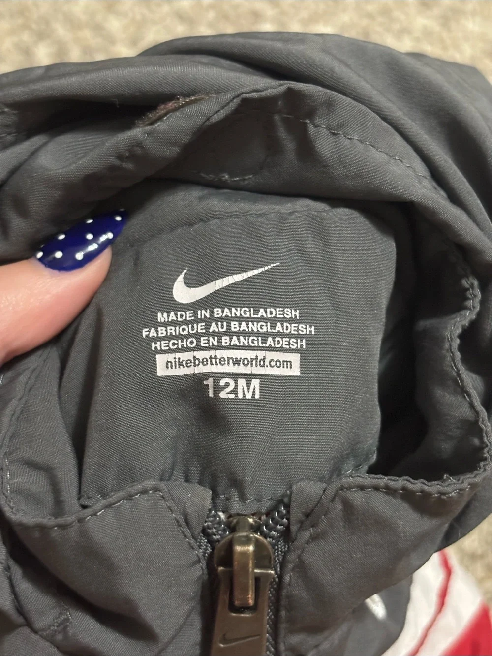 Nike vintage baby boy jacket